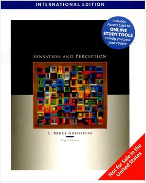 Cover Art for 9780495790792, Sensation and Perception: Bundle by E. Bruce Goldstein
