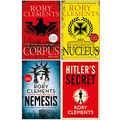 Cover Art for 9789123978182, Tom Wilde Series 4 Books Collection Set By Rory Clements (Corpus, Nucleus, Nemesis, [Hardcover] Hitler's Secret) by Rory Clements