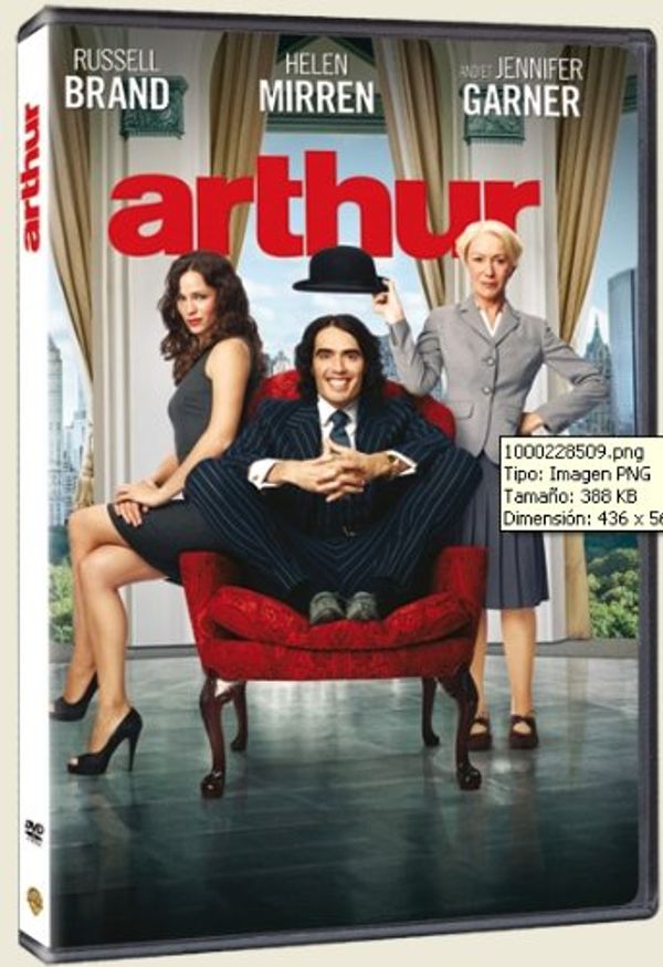 Cover Art for 5051893066173, Arthur (Import Dvd) (2011) Russell Brand; Helen Mirren; Jennifer Garner; Greta by 
