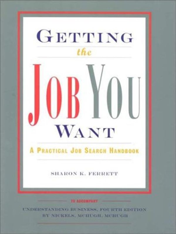 Cover Art for 9780256193626, Strategies: Getting and Keeping the Job You Want by Sharon K. Ferrett