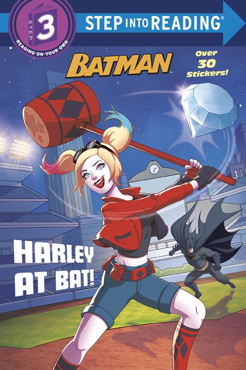 Cover Art for 9780593128022, Harley at Bat! (DC Super Heroes: Batman) (Step into Reading) by Arie Kaplan