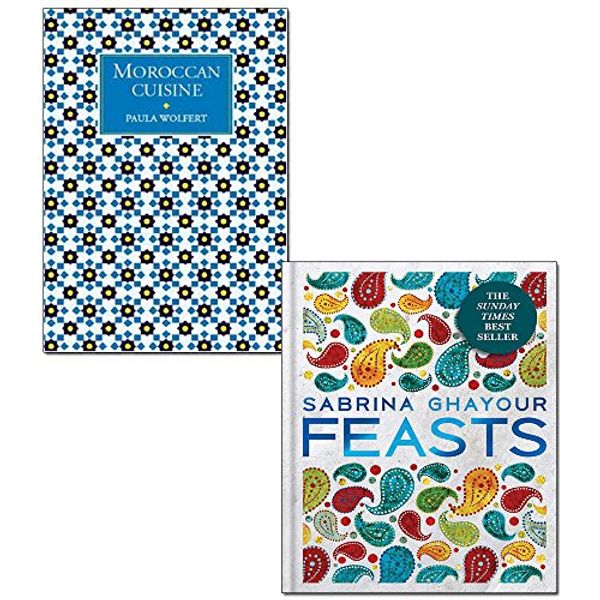 Cover Art for 9789123637010, moroccan cuisine and feasts sabrina ghayour [hardcover] 2 books collection set by Paula Wolfert, Sabrina Ghayour