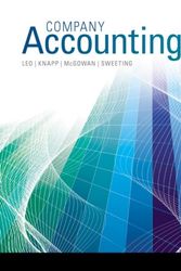 Cover Art for 9781118608173, Company Accounting 10E by Ken Leo, Jeffrey Knapp, Susan McGowan, John Sweeting