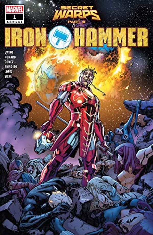 Cover Art for B07QLNRWDM, Secret Warps: Iron Hammer Annual (2019) #1 (Secret Warps (2019)) by Al Ewing, Tini Howard