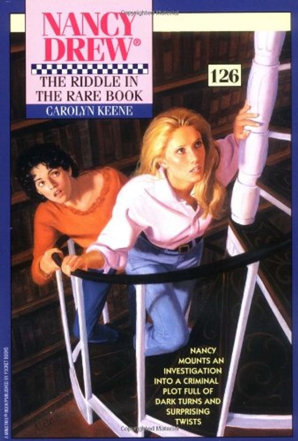 Cover Art for 9780671872090, Riddle in the Rare Book by Carolyn Keene