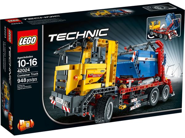 Cover Art for 5702015122528, Container Truck Set 42024 by LEGO