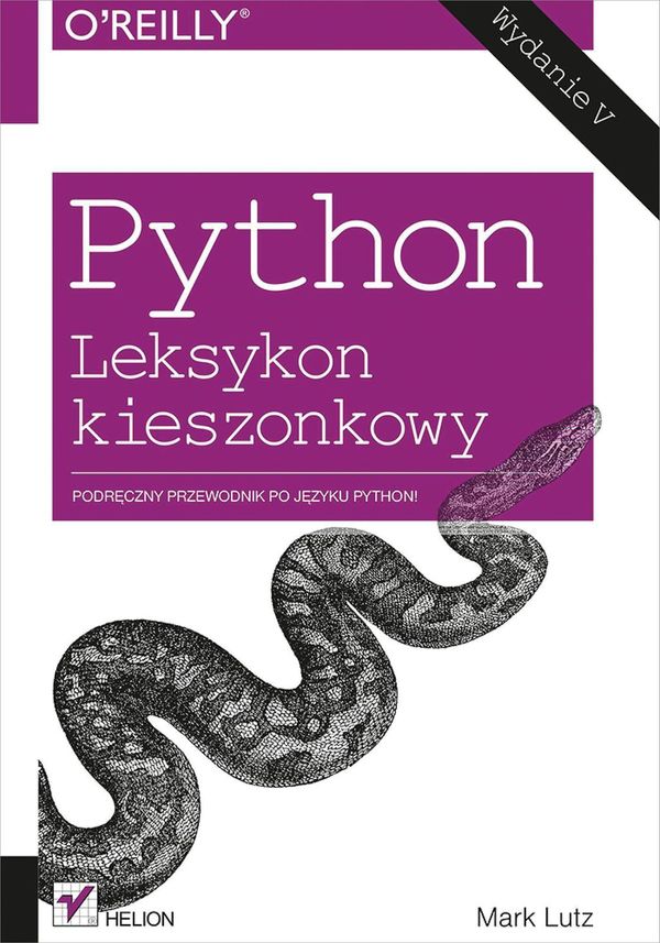 Cover Art for 9781492016601, Python. Leksykon kieszonkowy. Wydanie V by Mark Lutz