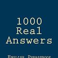 Cover Art for B00AUHFGC0, 1000 Real Answers - English Phrasebook & Self-Study Guide by Paul Andrew Jarvis