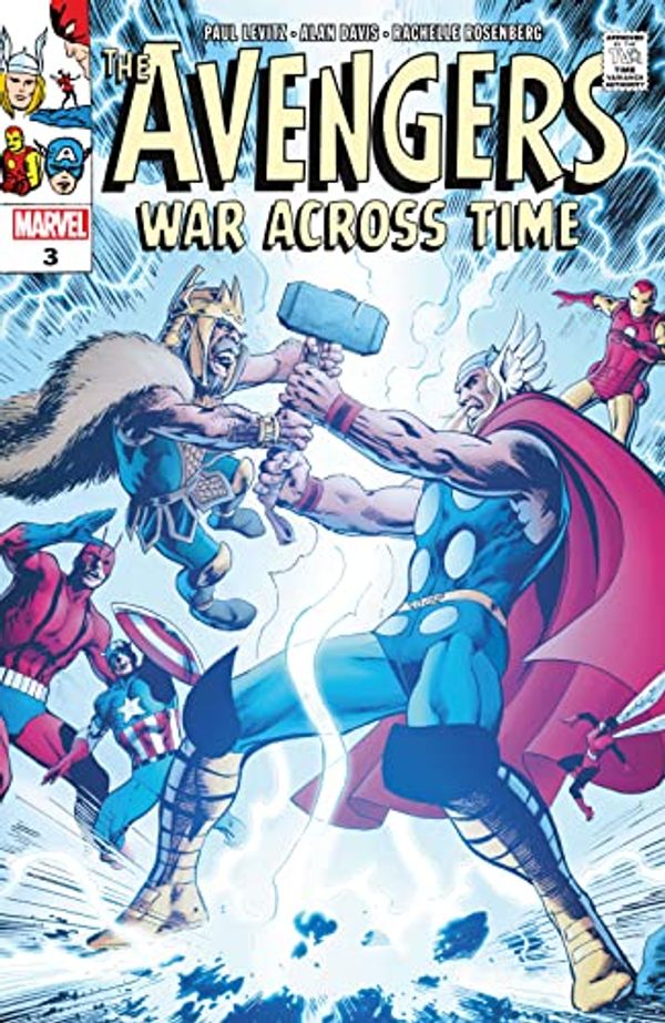 Cover Art for B0BPTS5WHZ, Avengers: War Across Time (2023) #3 (of 5) by Paul Levitz