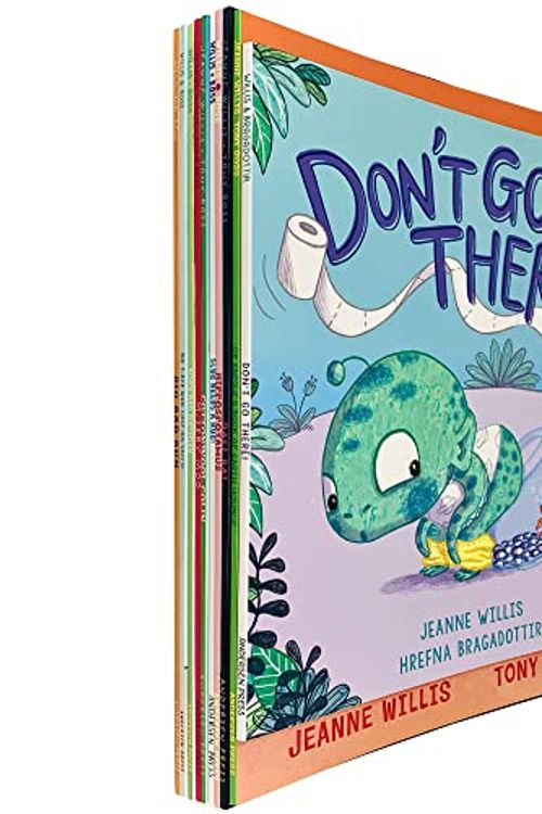 Cover Art for 9789123464142, Jeanne Willis Collection 10 Books Set (Don't Go There!, Daft Bat, Hippospotamus, Boa's Bad Birthday, Slug Needs a Hug, Cottonwool Colin, Misery Moo, The T-Rex Who Lost His Specs!, Big Bad Bun & More) by Jeanne Willis