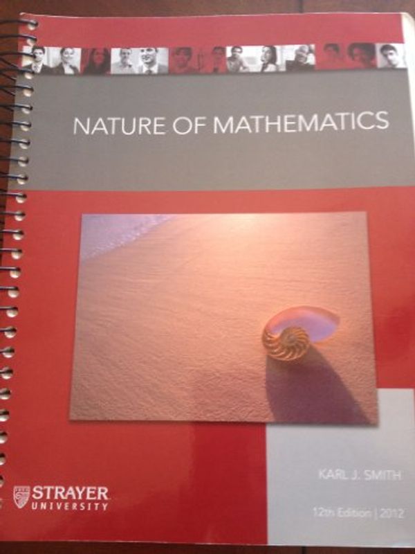 Cover Art for 9781285563947, Nature of Mathematics by Karl Smith