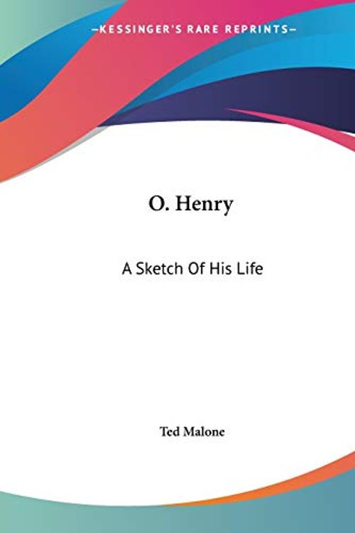 Cover Art for 9781425469085, O. Henry by Ted Malone
