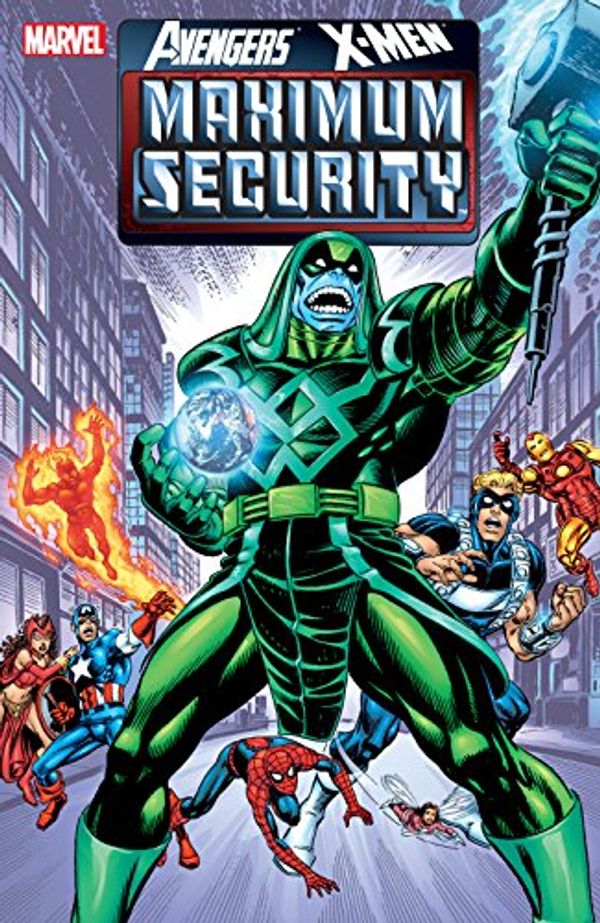 Cover Art for B01GF1PUT8, Avengers/X-Men: Maximum Security by Kurt Busiek, Dan Jurgens, Chris Claremont, Joe Harris, Frank Tieri, Fabian Nicieza, Joe Pruett