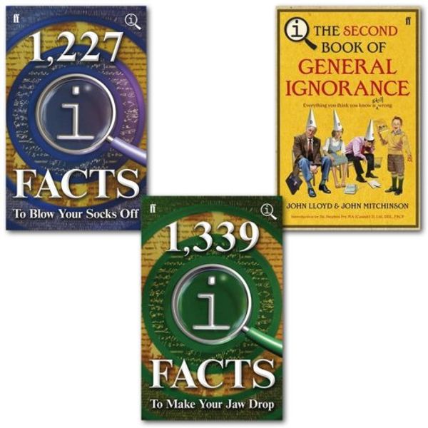 Cover Art for 9783200306820, John Lloyd QI Books Collection 3 Books Set, (1,227 QI Facts To Blow Your Socks Off, 1,339 QI Facts To Make Your Jaw Drop & [paperback] QI: The Second Book of General Ignorance) by 