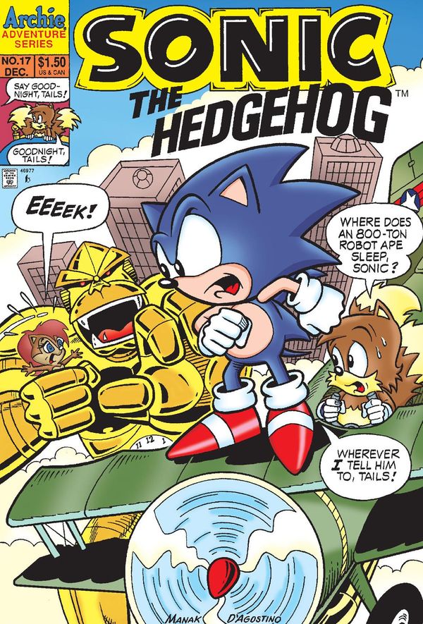 Cover Art for 9781619885806, Sonic the Hedgehog #17 by Art Mawhinney, Dave Manak, Harvey Mercadoocasio, Jon D'Agostino, Ken Penders, Mike Kanterovich