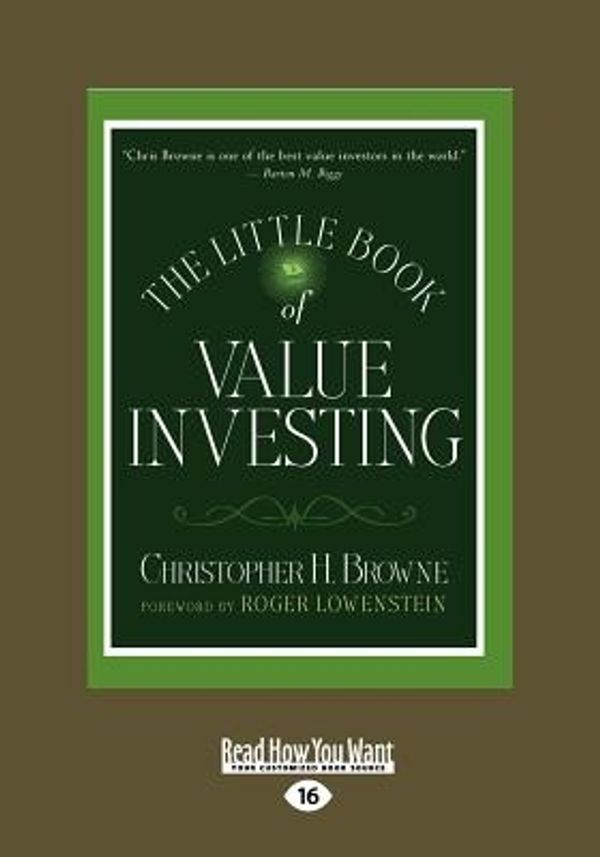 Cover Art for 9781459607149, The Little Book of Value Investing (1 Volume Set) by Christopher H. Browne Roger Lowenstein