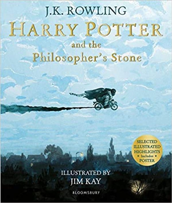 Cover Art for B08RWS1PZR, Harry Potter and the Philosopher’s Stone Illustrated Edition Harry Potter Illustrated Edtn 2018@Paperback (23 Aug) by J.k. Rowling