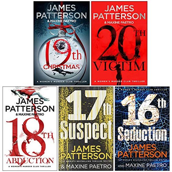 Cover Art for 9789123984329, Women Murder Club Series 5 Books Collection Set By James Patterson (19th Christmas [Hardcover], 20th Victim [Hardcover], 18th Abduction, 17th Suspect, 16th Seduction) by James Patterson
