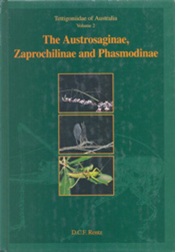 Cover Art for 9780643106000, Tettigoniidae of Australia Volume 2 by DCF Rentz
