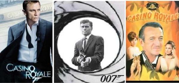 Cover Art for 0028000007669, Casino Royale 3 Disc James Bond DVD Collection: Barry Nelson (1954), Peter Sellers (1967), and Daniel Craig (2006) as 007 by Unknown