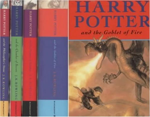 Cover Art for 9780747553625, Harry Potter four volume hardcover boxed set by J.K. Rowling