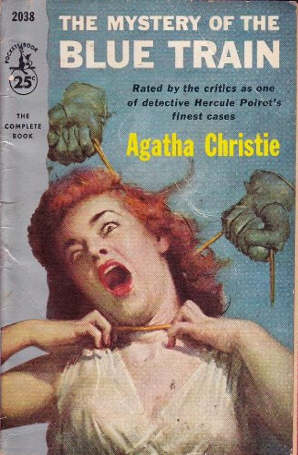 Cover Art for B000KKS4XU, The Mystery of the Blue Train by Agatha Christie