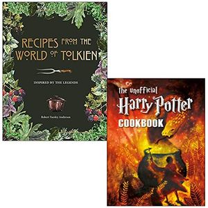 Cover Art for 9789124235451, Recipes from the World of Tolkien [Hardcover] By Robert Tuesley Anderson & The Unofficial Harry Potter Cookbook By Iota 2 Books Collection Set by Robert Tuesley Anderson, Iota