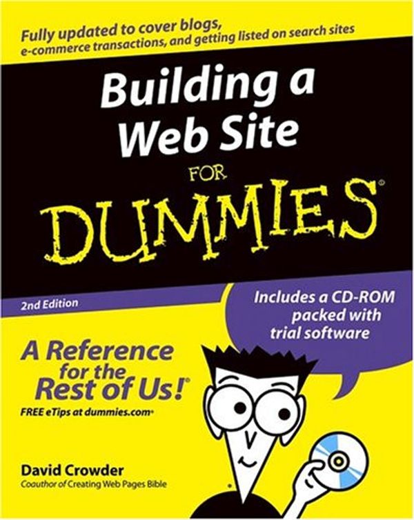 Cover Art for 9780764571442, Building a Web Site by David A. Crowder