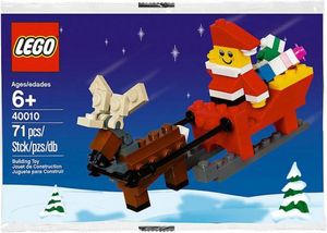 Cover Art for 0673419145954, Father Christmas with Sledge Building Set Set 40010 by Unknown