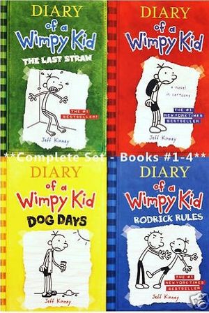 Cover Art for 9781615579181, Diary of a Wimpy Kid, Books 1-4: Diary of a Wimpy Kid, Rodrick Rules, The Last Straw, and Dog Days by Unknown