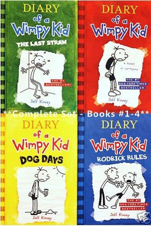 Cover Art for 9781615579181, Diary of a Wimpy Kid, Books 1-4: Diary of a Wimpy Kid, Rodrick Rules, The Last Straw, and Dog Days by 