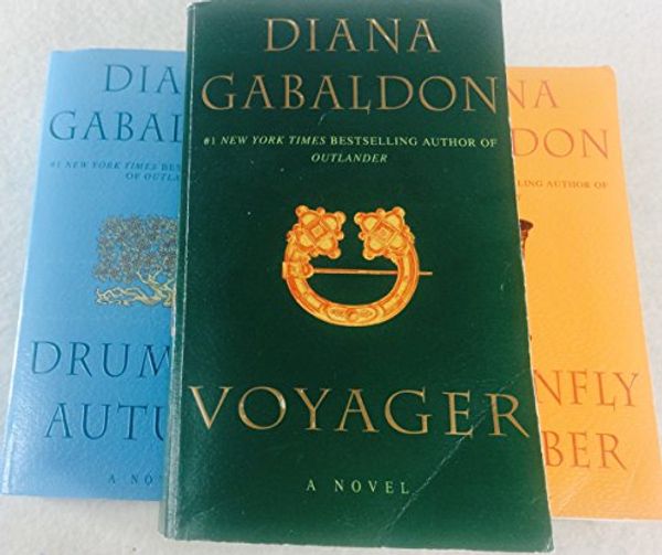 Cover Art for B00ZDJN0RI, Diana Gabaldon: 3 Book Set: softcover: Dragonfly in Amber: Drums of Autumn: Voyager: Very Good by Diana Gabaldon