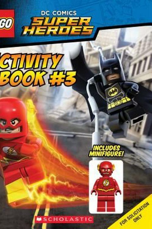 Cover Art for 9781338225310, Activity Book with the Flash Minifigure (Lego DC Comics Super Heroes) (Lego DC Super Heroes) by Ameet Studio