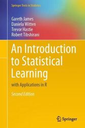Cover Art for 9781071614174, An Introduction to Statistical Learning: with Applications in R (Springer Texts in Statistics) by Gareth James, Daniela Witten, Trevor Hastie, Robert Tibshirani