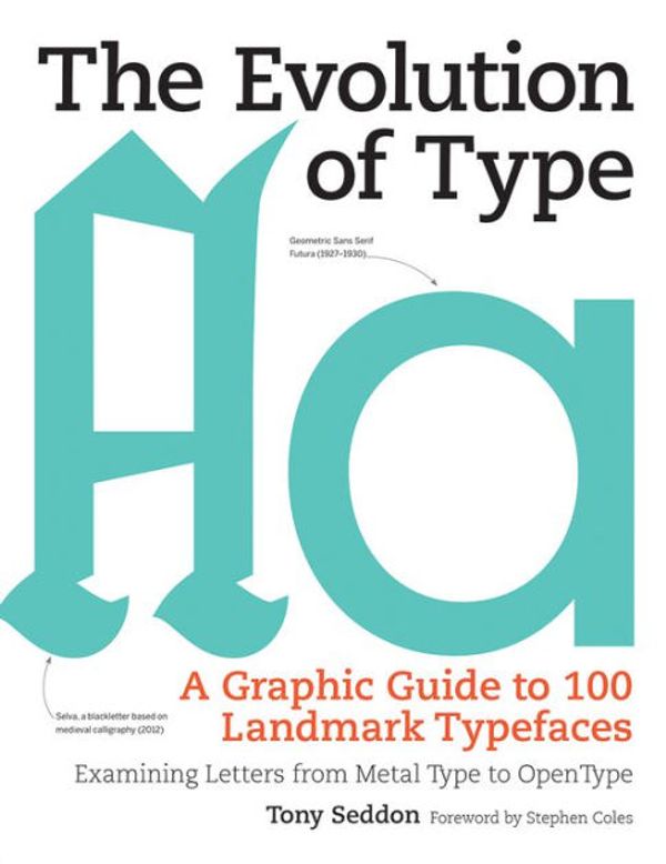 Cover Art for 9781770855045, The Evolution of TypeA Graphic Guide to 100 Landmark Typefaces by Tony Seddon