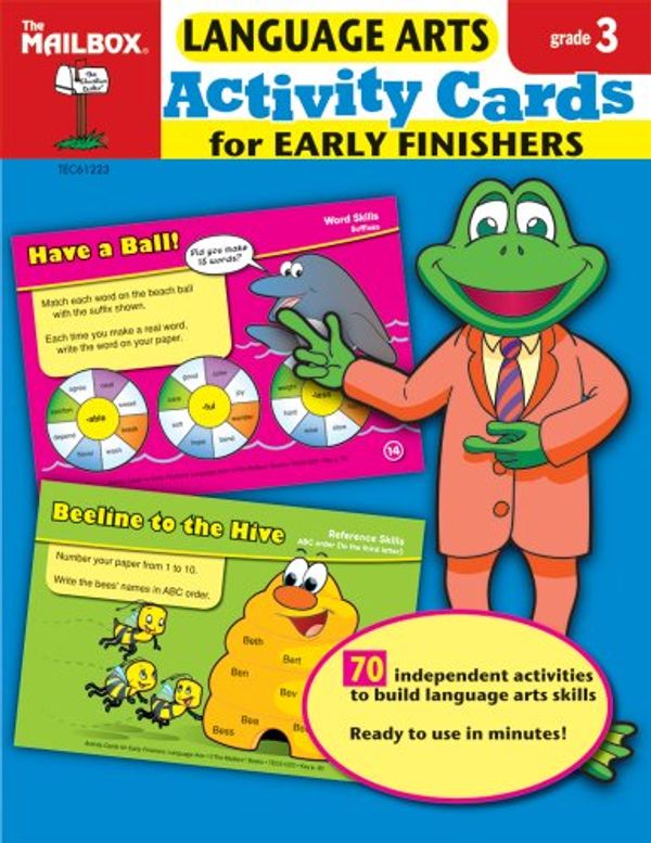Cover Art for 9781562348885, Activity Cards for Early Finishers: Language Arts (Gr. 3) by The Mailbox Books Staff