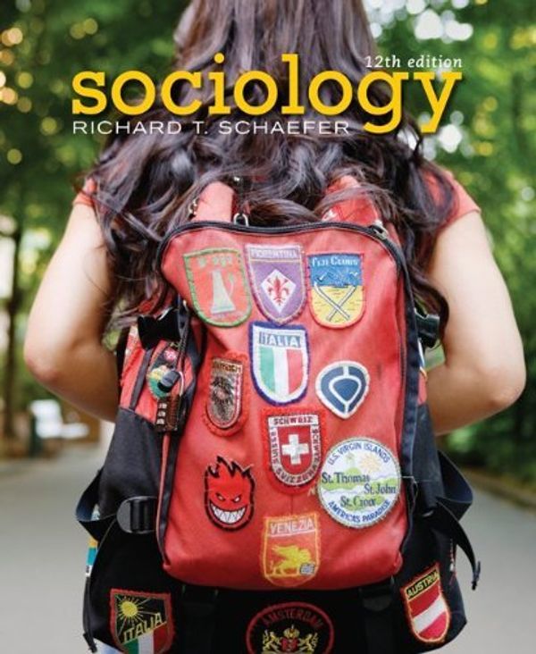Cover Art for B0089Z8MLC, By Richard T. Schaefer: Sociology Twelfth (12th) Edition by  Author