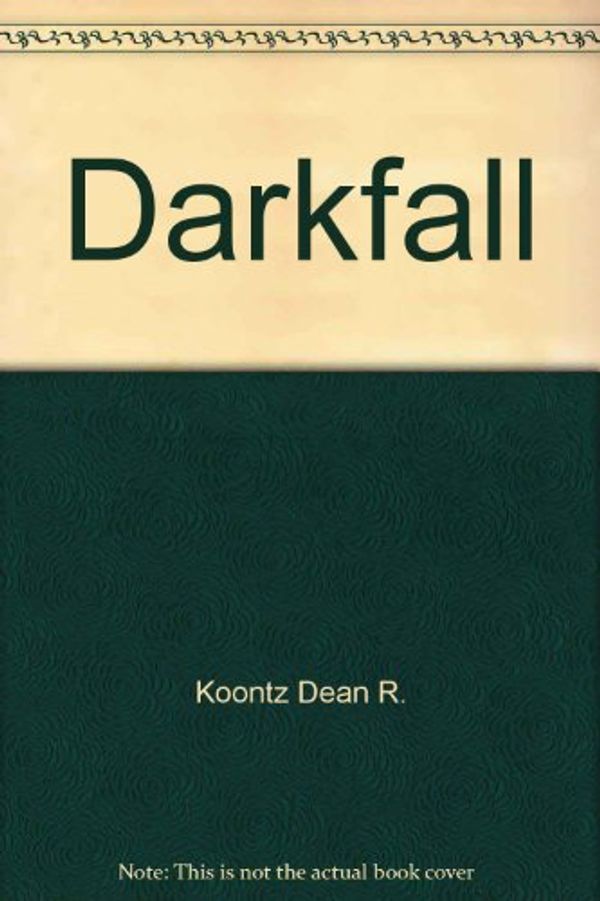 Cover Art for 9780425071878, Darkfall by Dean Koontz