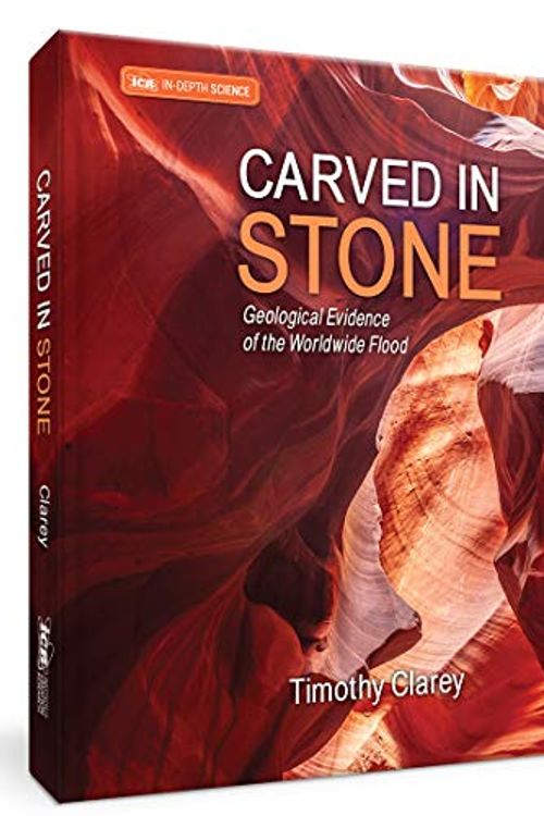 Cover Art for 9781946246257, Carved in Stone: Geologic Evidence of the Worldwide Flood by Dr. Timothy Clarey