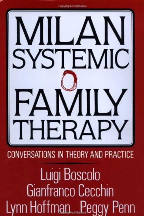 Cover Art for 9780465045969, Milan Systemic Family Therapy by Gianfranco Cecchin