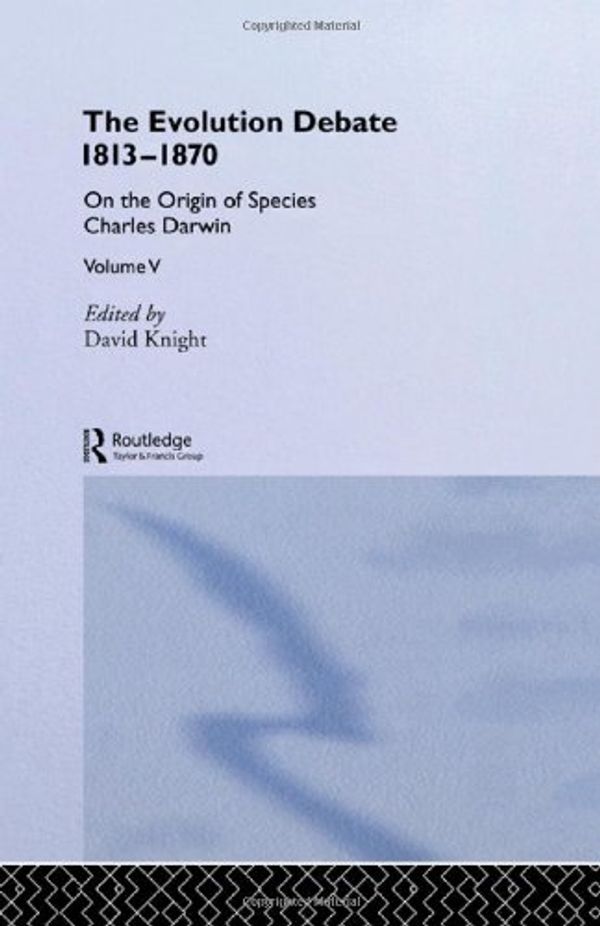 Cover Art for 9780415289276, On the Origin of Species, 1859 by Charles Darwin