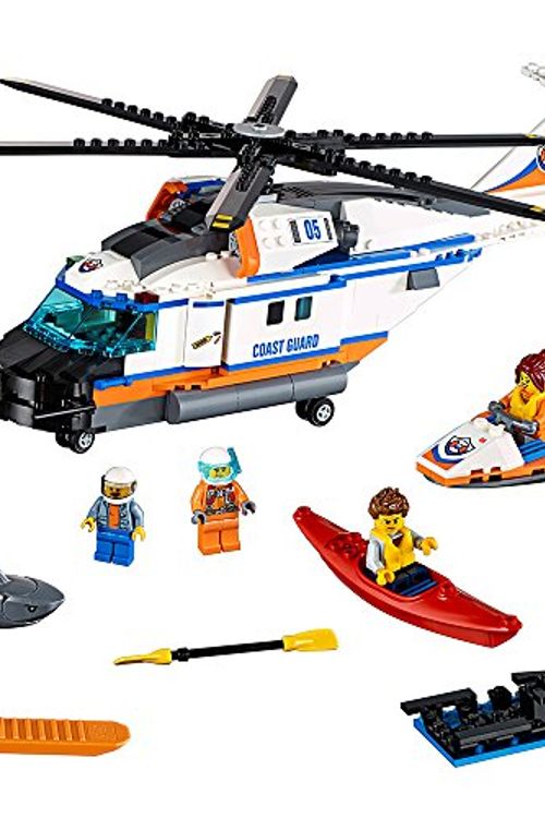 Cover Art for 0673419265072, Heavy-Duty Rescue Helicopter Set 60166 by LEGO