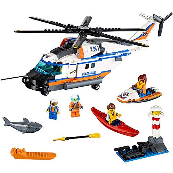 Cover Art for 0673419265072, Heavy-Duty Rescue Helicopter Set 60166 by LEGO