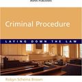 Cover Art for 9780735573161, Criminal Procedure by Robyn Scheina Brown