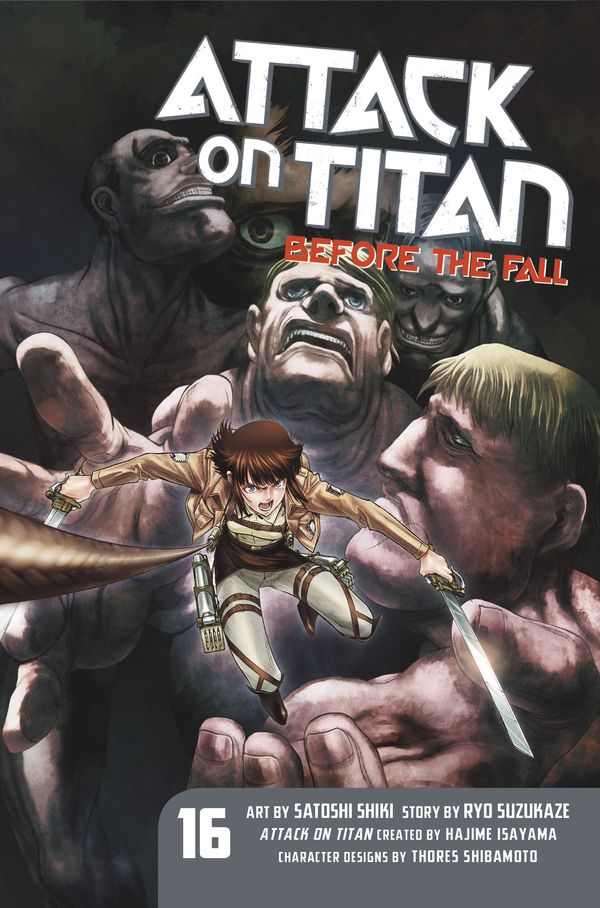 Cover Art for 9781632368294, Attack on Titan Before the Fall 16 by Ryo Suzukaze, Hajime Isayama