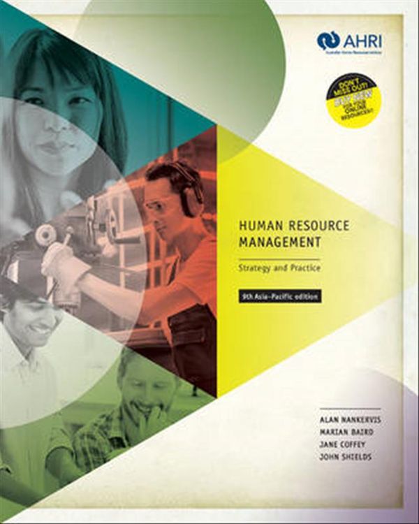Cover Art for 9780170369862, Human Resource Management with Student Resource Access 12 Months by Alan Nankervis