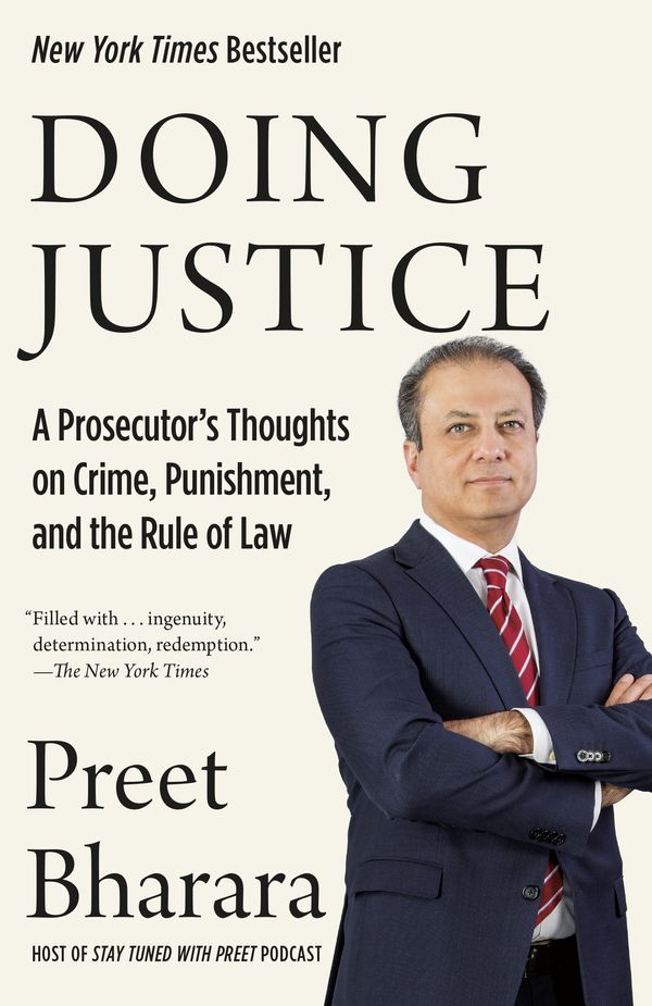 Cover Art for 9780525562931, Doing Justice by Preet Bharara