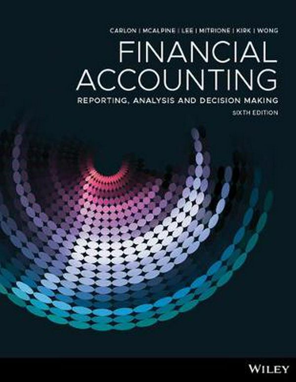 Cover Art for 9780730363279, Financial Accounting, 6th Edition by Shirley Carlon