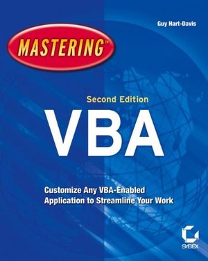 Cover Art for 9780782144369, Mastering VBA by Hart-Davis