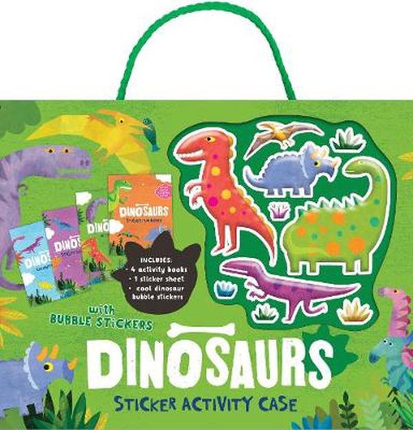 Cover Art for 9780655212461, Dinosaur Activity Case with Bubble Stickers by Lake Press
